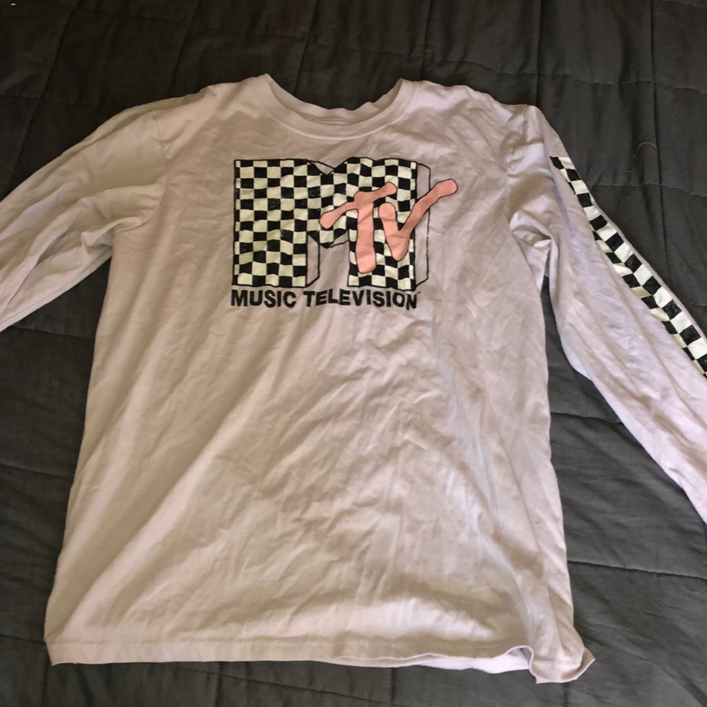 Lavender long sleeve top